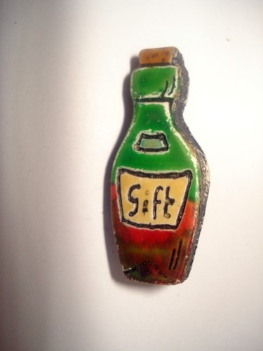 Broche vintage bouteille - vintage,