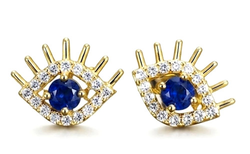 Boucles oreilles œil - boucles,