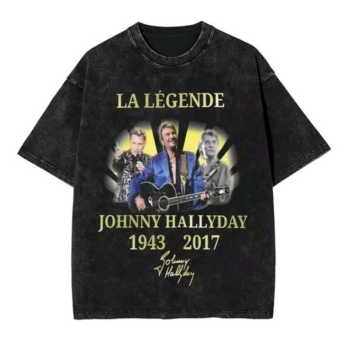Shirt johnny hallyday - t-shirt,