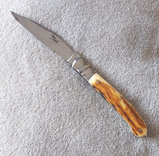 couteau ancien COGNET Lièvre,  tres bon état,  bois de cerf.