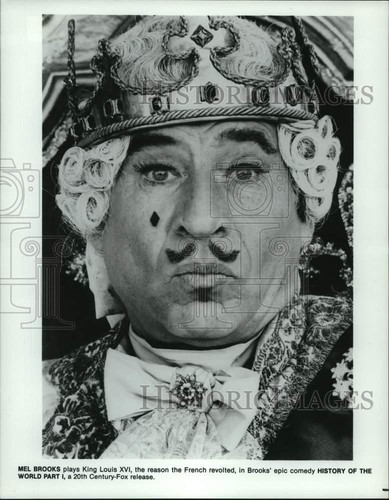 Press photo mel brooks - mel,