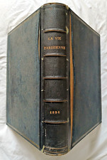 La Vie Parisienne 1894 par Marcelin Mœurs élégantes Mode Musique Voyages Paris