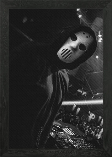 Angerfist framed wall - framed,