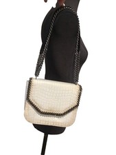 Authentique Sac Falabella Box Cuir Façon Crocodile Stella McCartney 