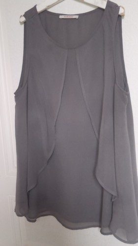 Debardeur haut femme gris - /,