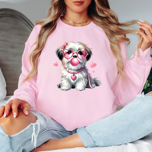 Sweat shirt shih tzu dog - sweat-shirt,