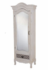 Penderie Shabby Armoire à Linge Blanc de Toilette Antique D'Entrée Neuf