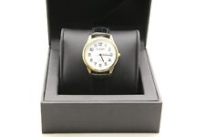 Laurent DODANE - Montre femme à quartz bracelet en cuir noir - NEUF