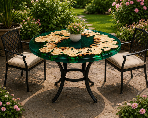 Table patio résine - de,