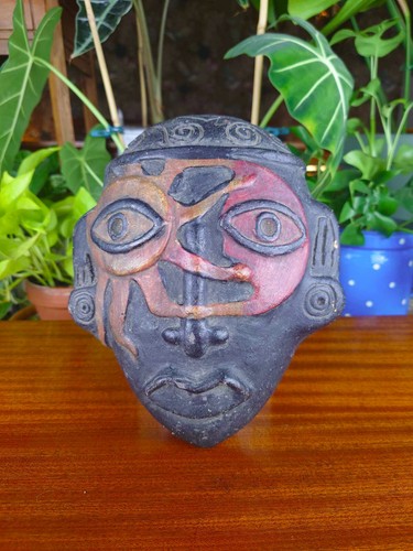 Masque terre cuite - terre,