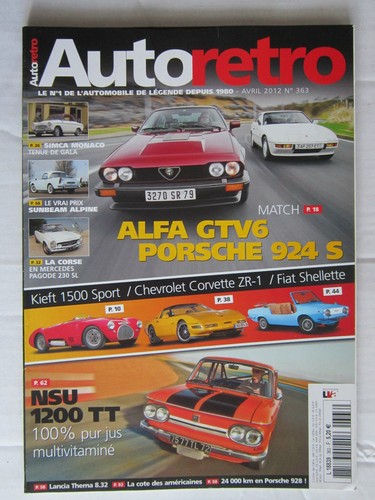 Auto retro 363 - n°, /