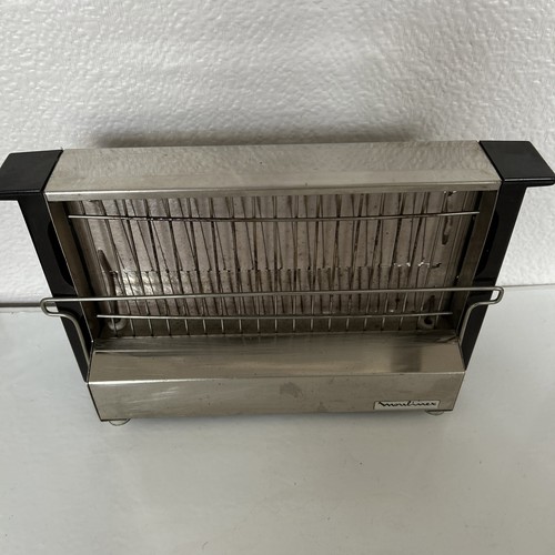 Grille pain inox vintage - pain,