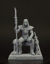 Figurine en résine. Barbare. La légende de Conan. FanArt. 1/20. 90 mm....