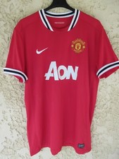 Maillot MANCHESTER UNITED 2012 NIKE vintage football home shirt jersey XL