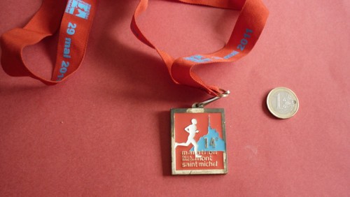 Medaille 14éme marathon - medaille, /