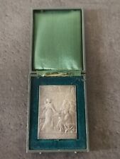 PLAQUE MEDAILLE BRONZE 1924