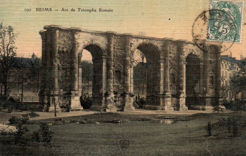 Carte postale reims marne - reims,