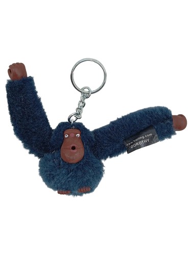 Kipling porte clés bleu singe - kipling,