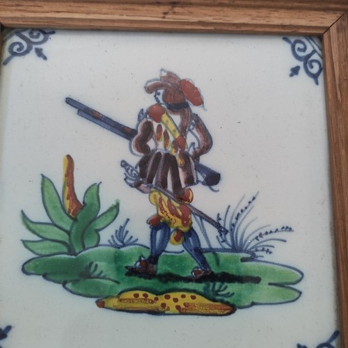 Ancien cadre tableau carreau - cadre,