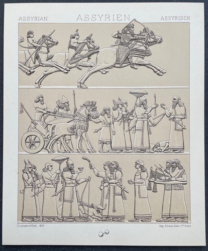 Costume historique assyrien - costume,