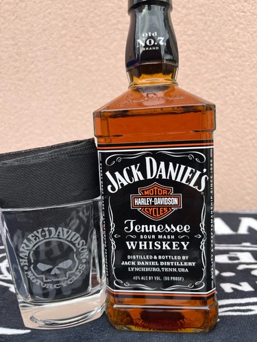 Jack daniels bouteille harley - daniels,
