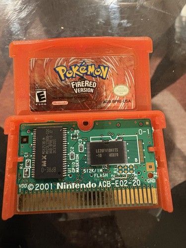 Pokemon fire red nintendo - nintendo, game