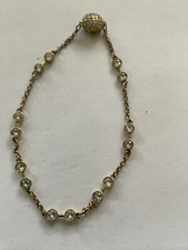 Bijoux Swarovski cristal bracelet maillon doré/7036V2