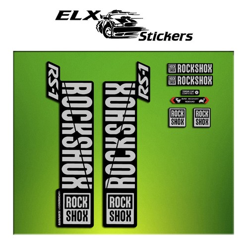 Autocollants fourche rock - fourche,