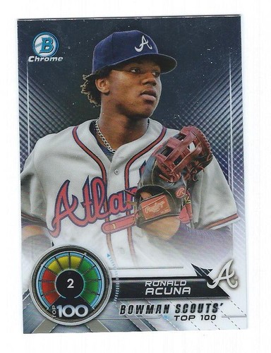 2018 bowman chrome scouts 100 - chrome,