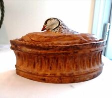 Terrine en porcelaine tête de