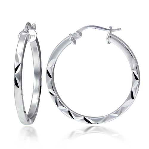 Argent sterling 2mm diamant - sterling,