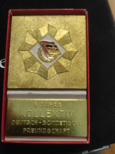 Medaille amitie rda - medaille,