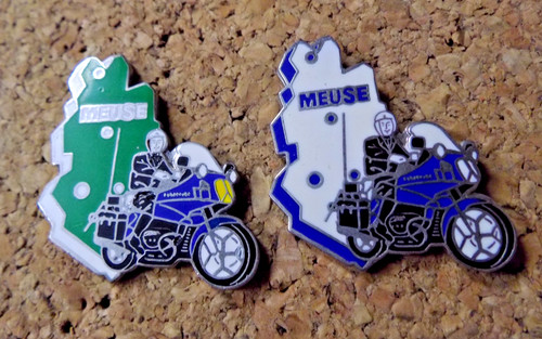 Pin lot 2 motards de - pin's,