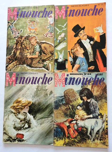 Lot minouche 21 23 - bd,