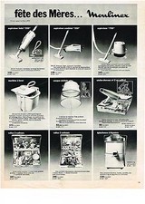 PUBLICITE   1970   MOULINEX