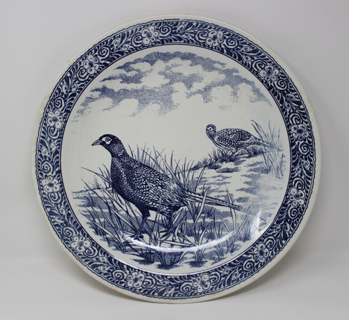Assiette decor faisans pas - , d