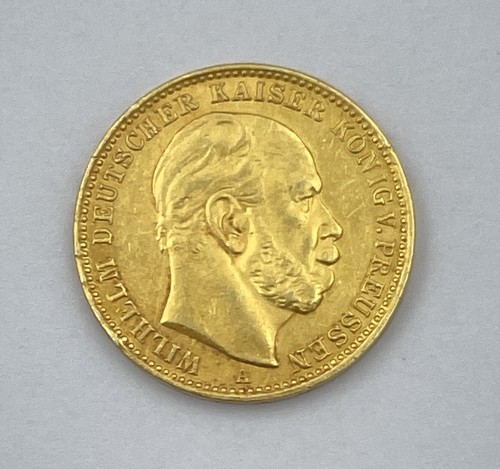 Mark gold preußen wilhelm - 20,