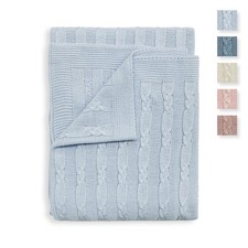 Couverture Bébé Effet Laine