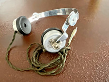 Casque audio Ericsson, BBC radio galène. Rare* Ecouteurs