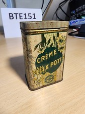 Boîte ancienne Crème Félix Potin vintage déco fer blanc