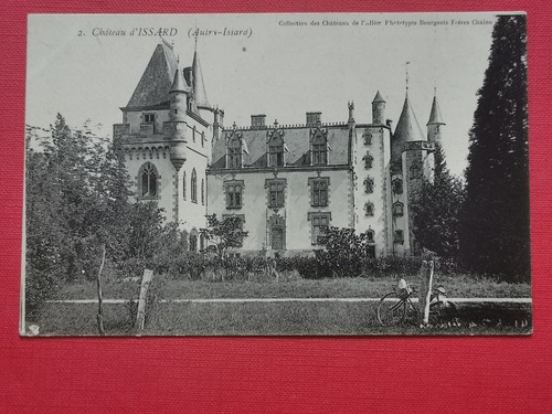 Cpa château issard - 03,