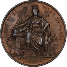 France, Médaille, Siège de