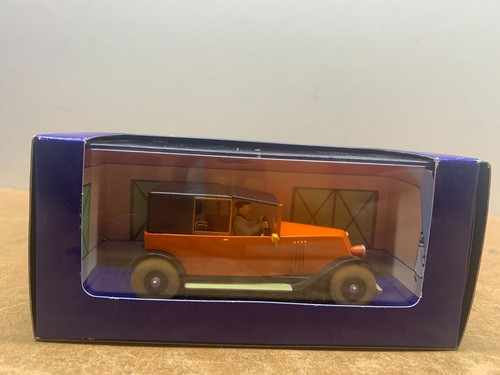 Voiture tintin taxi rouge - tintin,