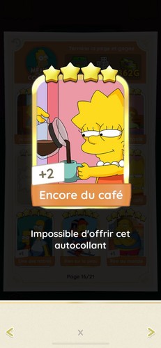 Encore café carte monopoly - encore,