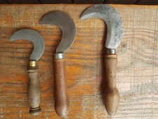 Lot ancienne serpette Goldenberg Mutzig Framont Coulaux serpe ancien outil