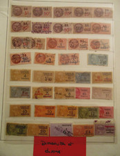 LOT DE TIMBRES FISCAUX DIMENSIONS ET DIVERS  ♦️ COTE 180 EUROS ♦️