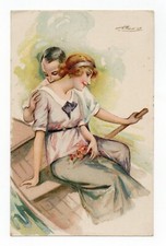 Eros en Canot . Suzanne MEUNIER . Série n°42 (1)