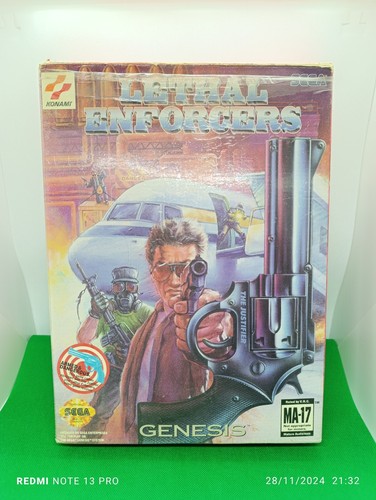 Lethal enforcers sega - lethal, (sega