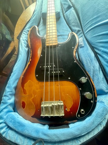 Modded out 1970 guyatone - modded,