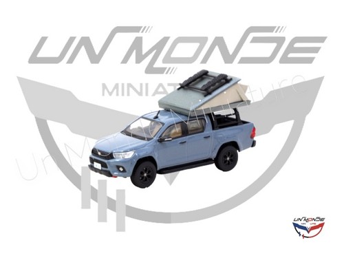 Toyota hilux grey avec - toyota, tente